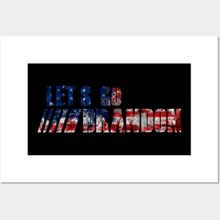 LETS GO BRANDON USA Posters and Art